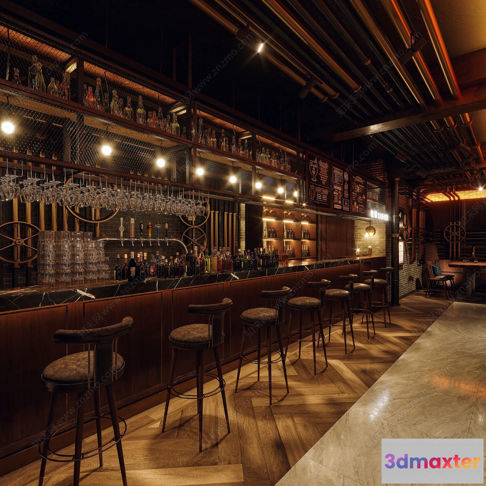 1390679 - Karaoke - Bar - KTV 3D Interior Scenes - 125 3D Max