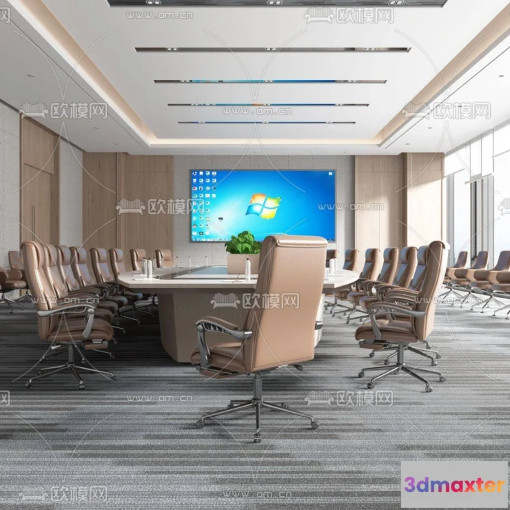 1390731 - Meeting Room 3D Scene - Interior Design - 062 3D Max