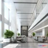 1390817 - Hotel - Lobby - 3D Interior Scene - 3D Models - 411 3D Max