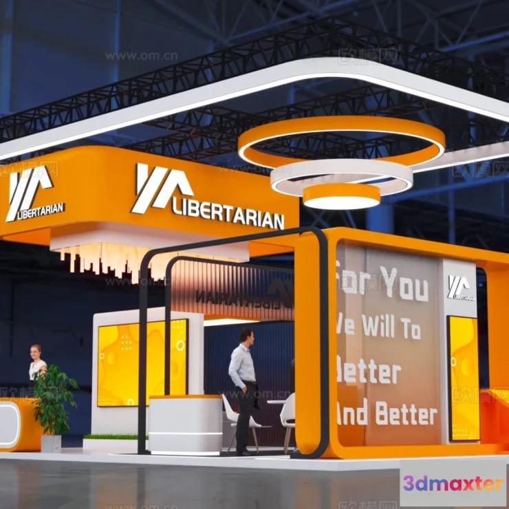 1515718 - Exhibition Room - 3D Model For Interior Design - 1029 3D Max