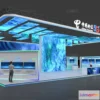 1515838 - Exhibition Room - 3D Model For Interior Design - 1089 3D Max