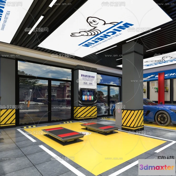 1517446 - GARAGE - 3D Model For Interior Design - 1893 3D Max