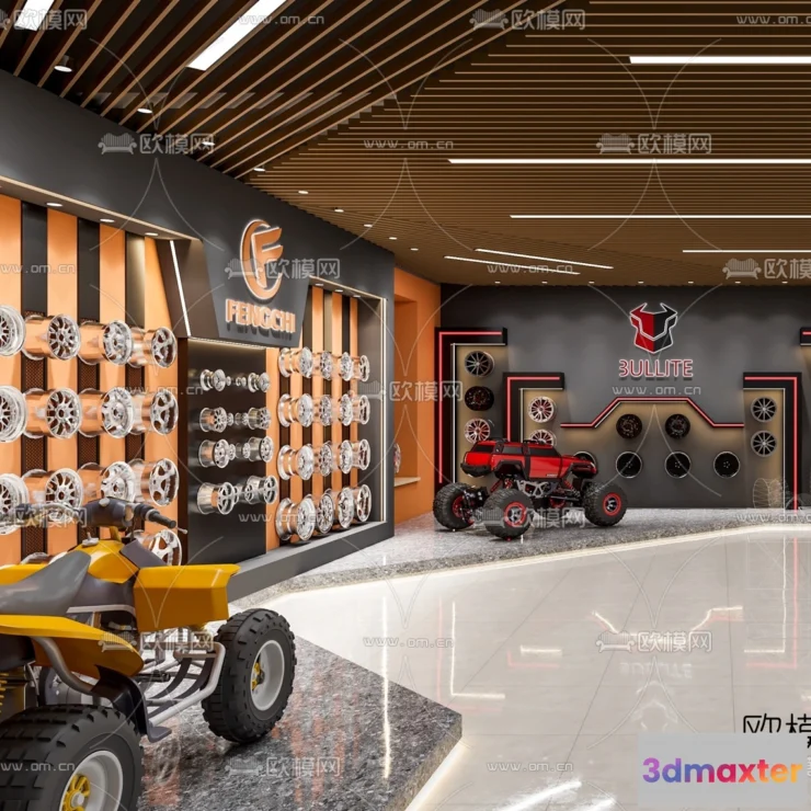 1517456 - GARAGE - 3D Model For Interior Design - 1898 3D Max