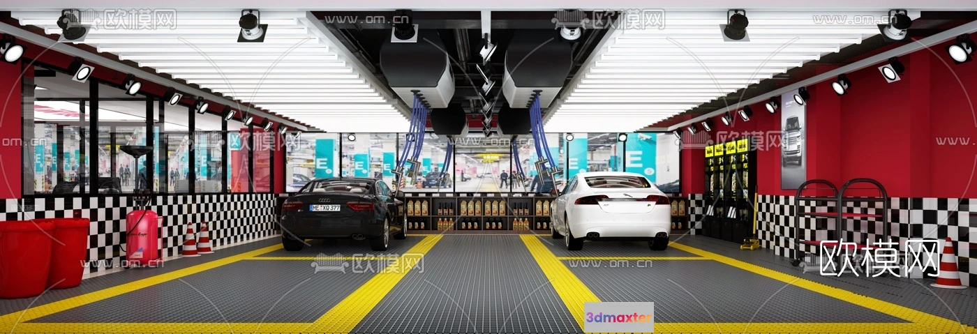 1517470 - GARAGE - 3D Model For Interior Design - 1905 3D Max