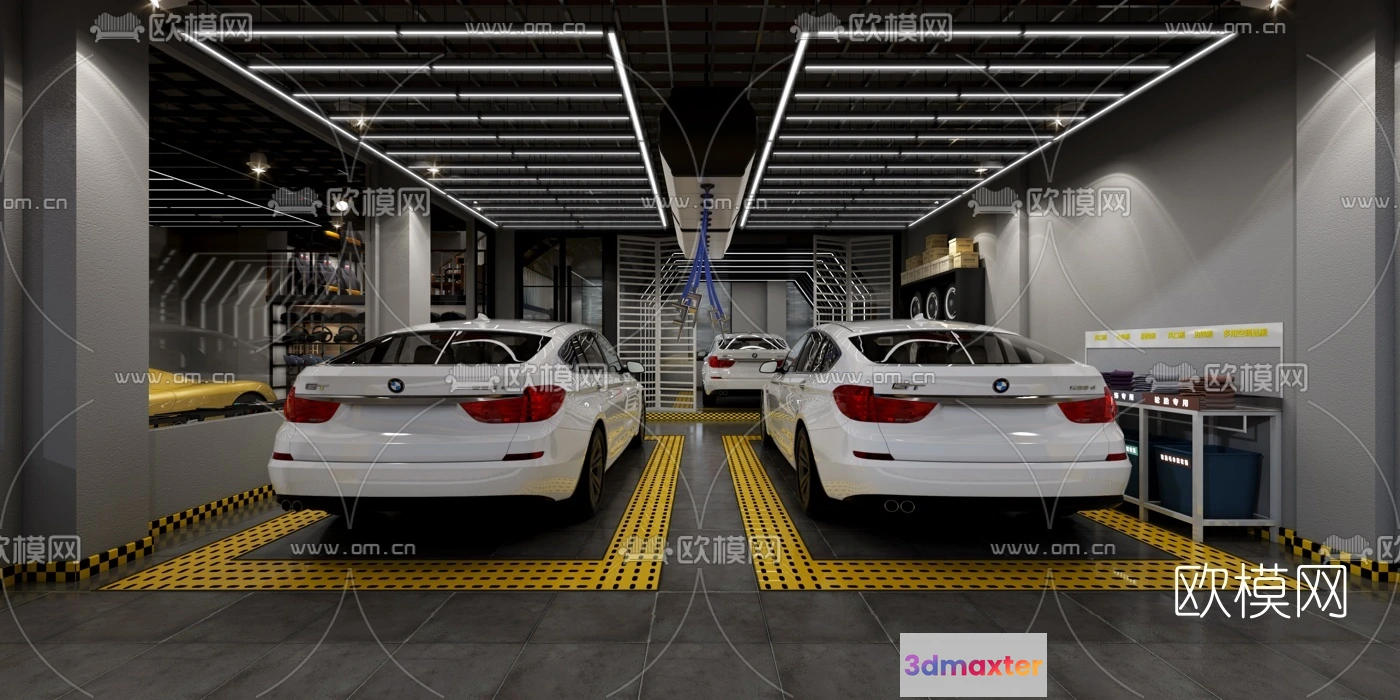 1517472 - GARAGE - 3D Model For Interior Design - 1906 3D Max