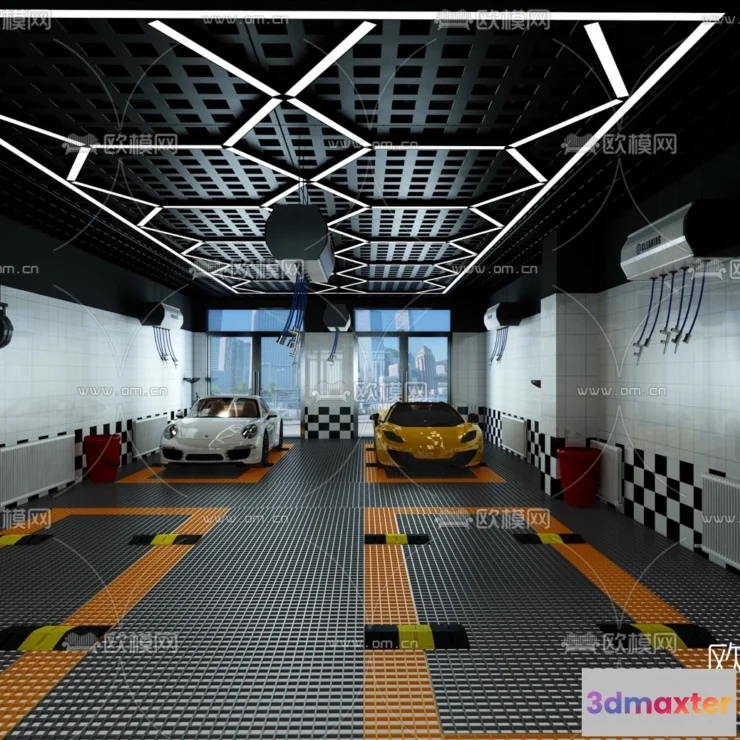 1517476 - GARAGE - 3D Model For Interior Design - 1908 3D Max