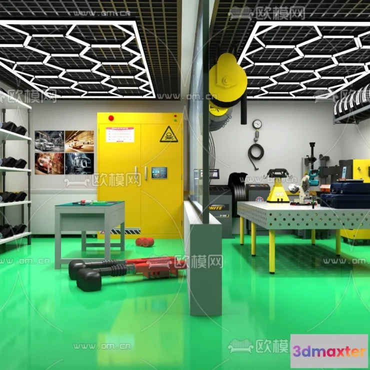 1517482 - GARAGE - 3D Model For Interior Design - 1911 3D Max