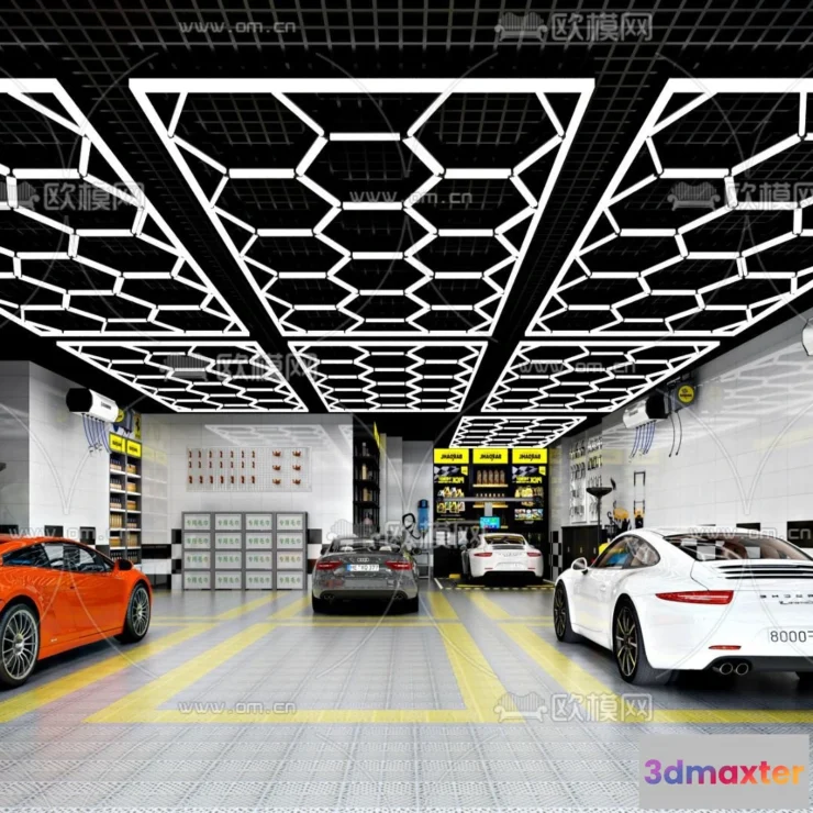 1517484 - GARAGE - 3D Model For Interior Design - 1912 3D Max