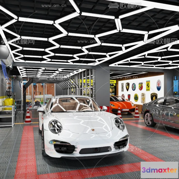 1517500 - GARAGE - 3D Model For Interior Design - 1920 3D Max