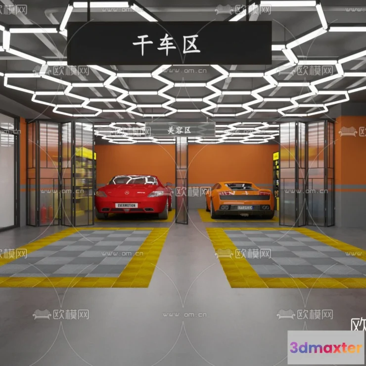 1517502 - GARAGE - 3D Model For Interior Design - 1921 3D Max