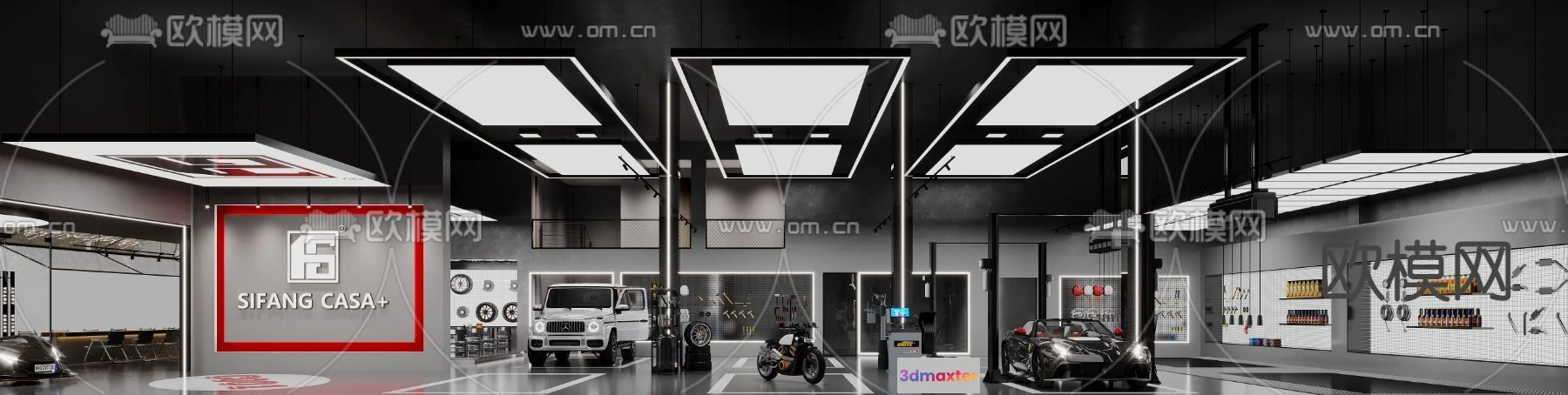 1517506 - GARAGE - 3D Model For Interior Design - 1923 3D Max