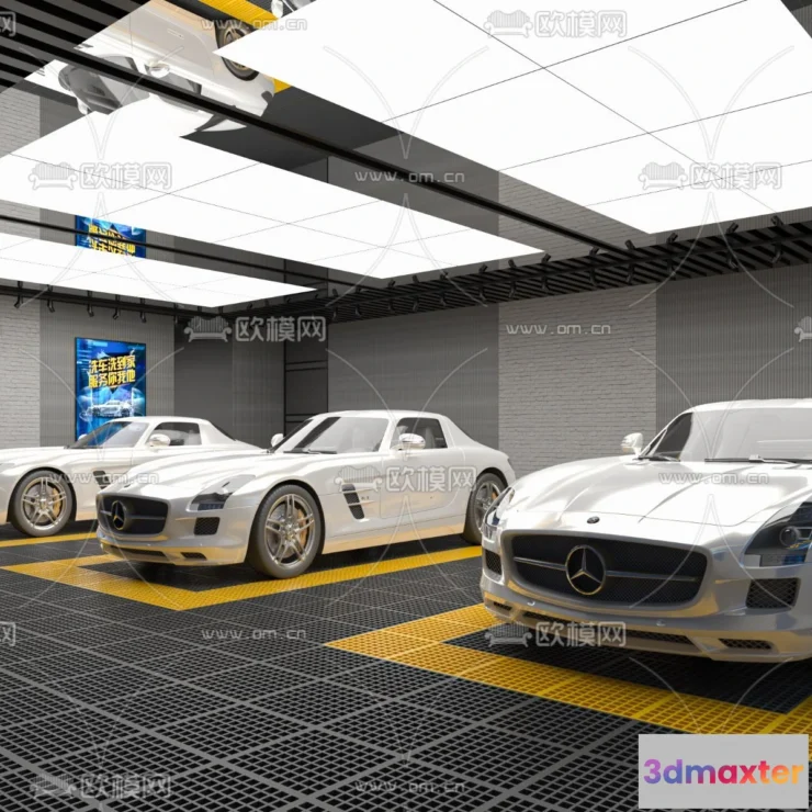 1517508 - GARAGE - 3D Model For Interior Design - 1924 3D Max