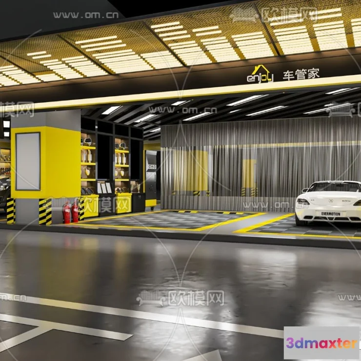 1517516 - GARAGE - 3D Model For Interior Design - 1928 3D Max