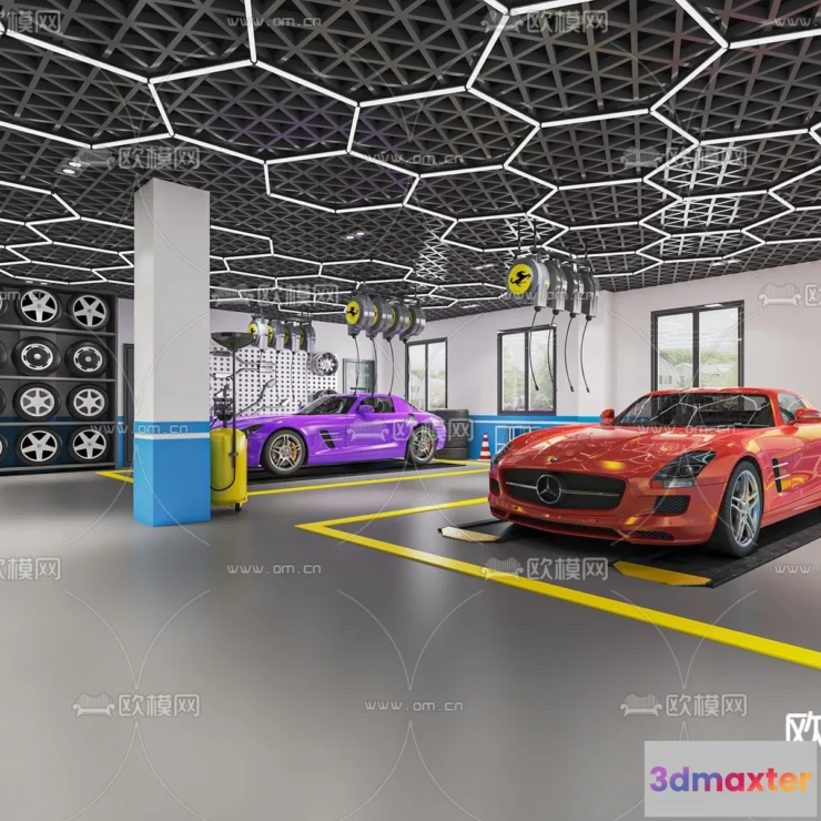 1517520 - GARAGE - 3D Model For Interior Design - 1930 3D Max