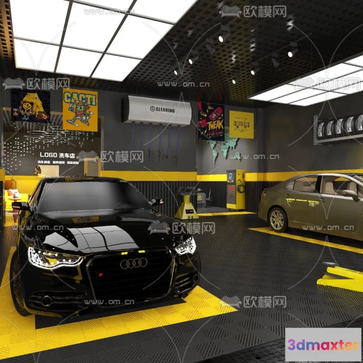 1517530 - GARAGE - 3D Model For Interior Design - 1935 3D Max