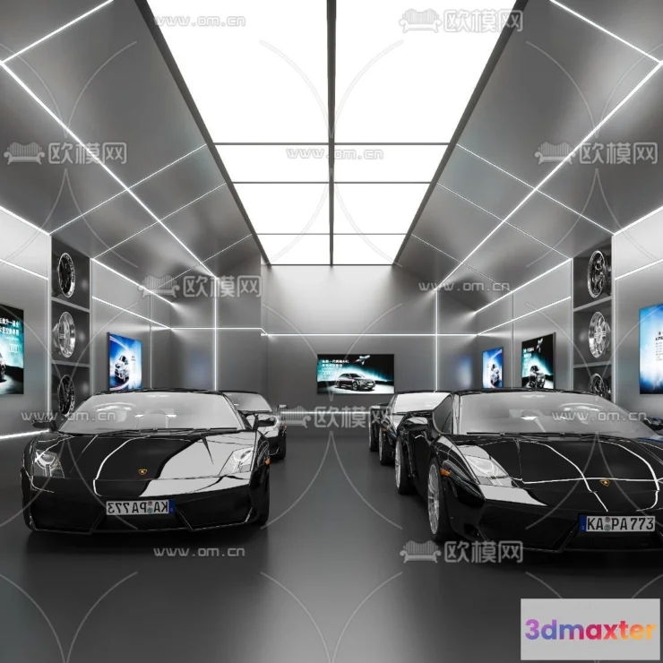 1517536 - GARAGE - 3D Model For Interior Design - 1938 3D Max