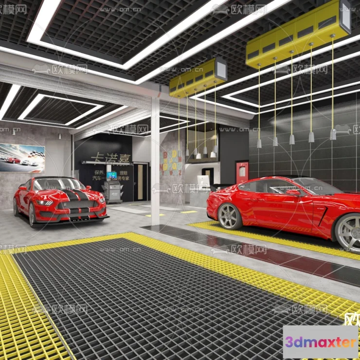 1517540 - GARAGE - 3D Model For Interior Design - 1940 3D Max
