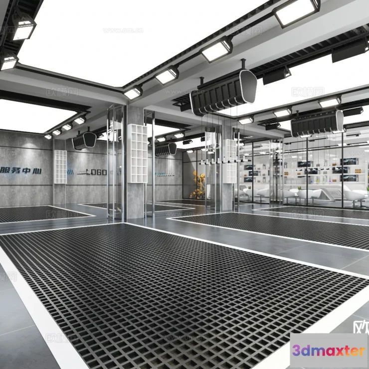 1517570 - GARAGE - 3D Model For Interior Design - 1955 3D Max