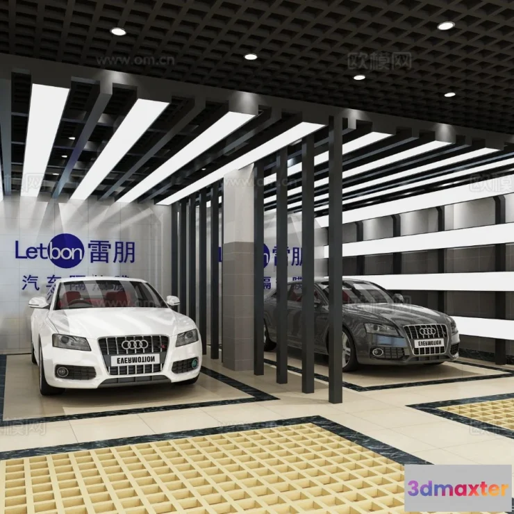 1517574 - GARAGE - 3D Model For Interior Design - 1957 3D Max