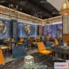 1518432 - RESTAURANT & COFFEE SHOP - 3D Model For Interior Design - 2386 3D Max