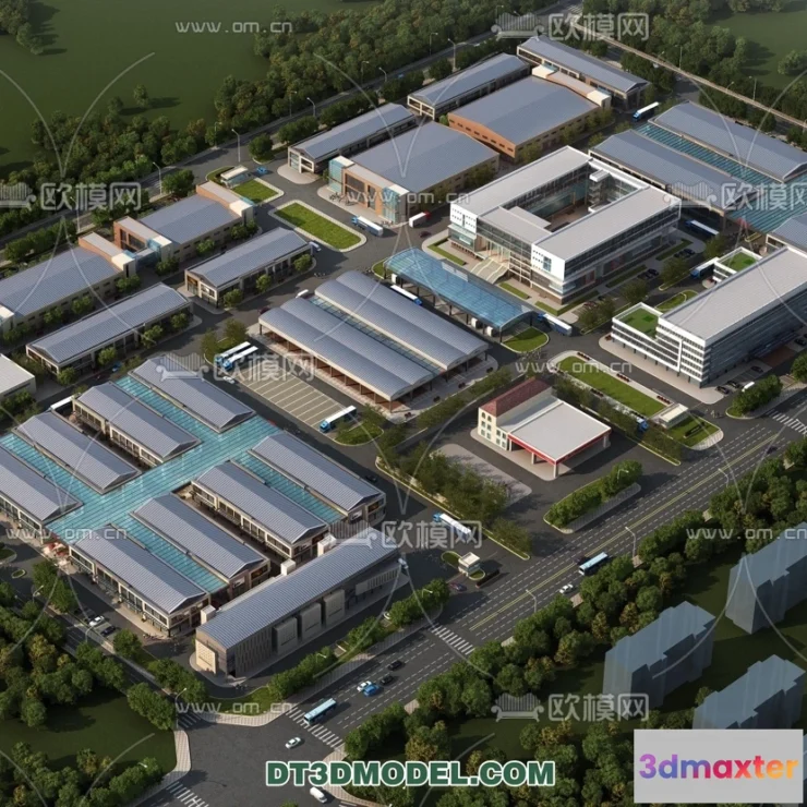 1518626 - PUBLIC COMMERCE SPACE - 3D Model For Interior Design - 2483 3D Max