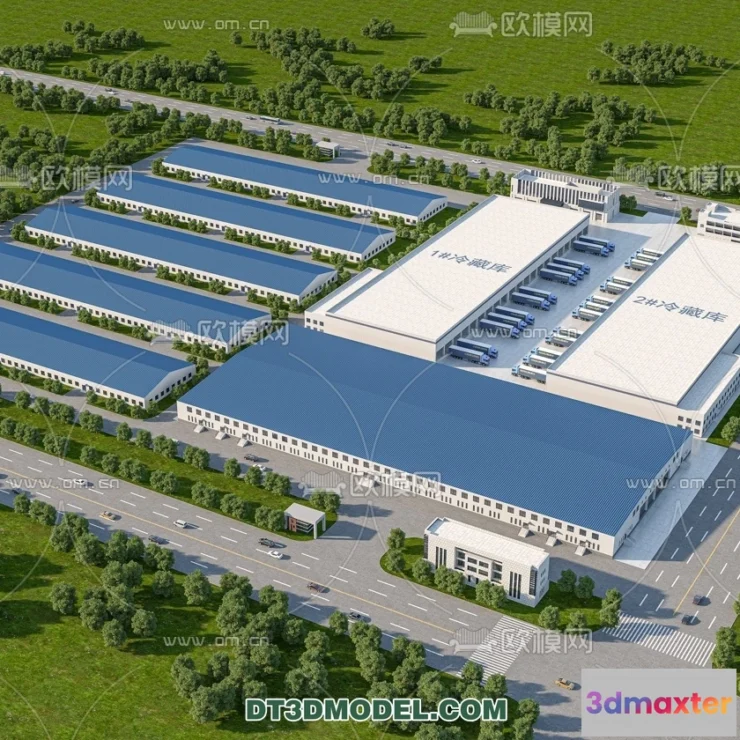 1518632 - PUBLIC COMMERCE SPACE - 3D Model For Interior Design - 2486 3D Max