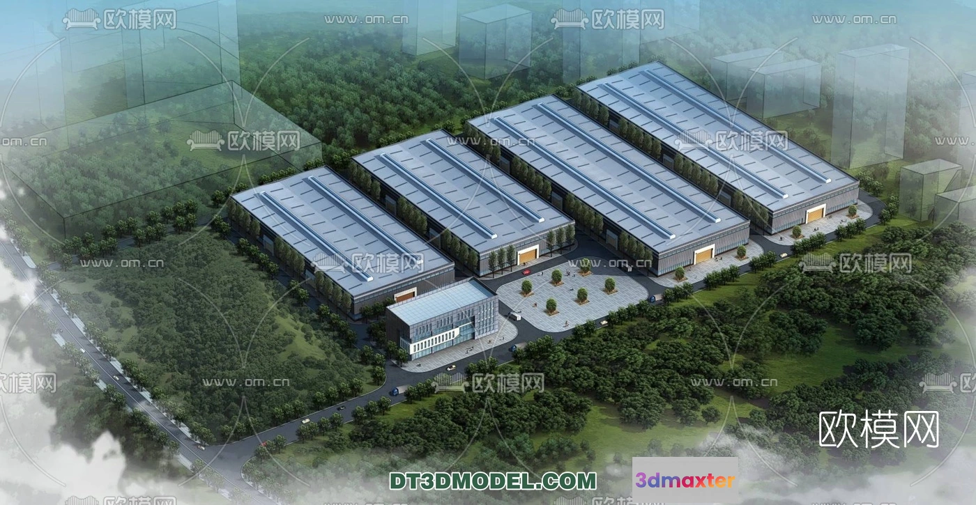 1518644 - PUBLIC COMMERCE SPACE - 3D Model For Interior Design - 2492 3D Max