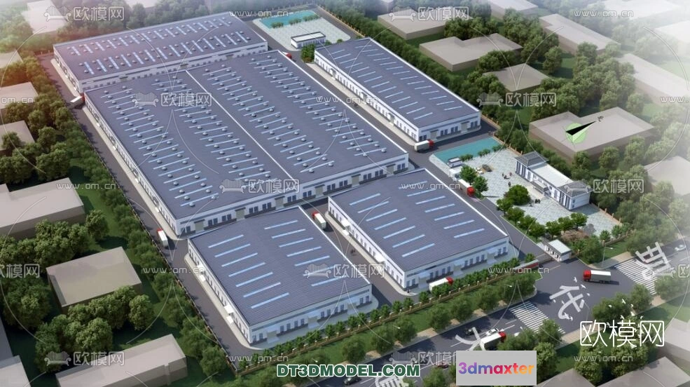 1518652 - PUBLIC COMMERCE SPACE - 3D Model For Interior Design - 2496 3D Max