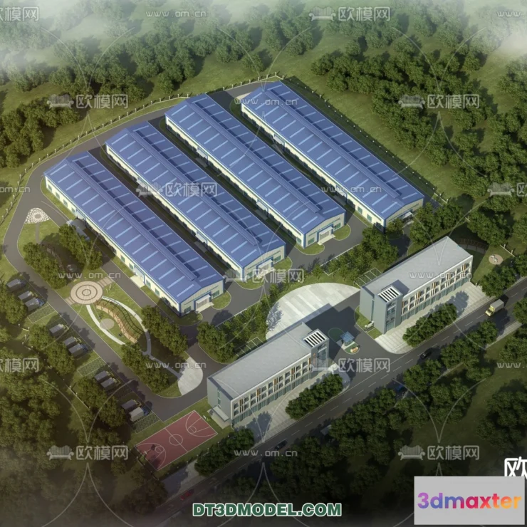 1518670 - PUBLIC COMMERCE SPACE - 3D Model For Interior Design - 2505 3D Max