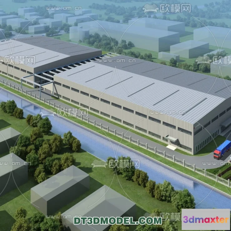 1518672 - PUBLIC COMMERCE SPACE - 3D Model For Interior Design - 2506 3D Max