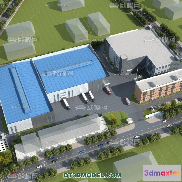 1518684 - PUBLIC COMMERCE SPACE - 3D Model For Interior Design - 2512 3D Max