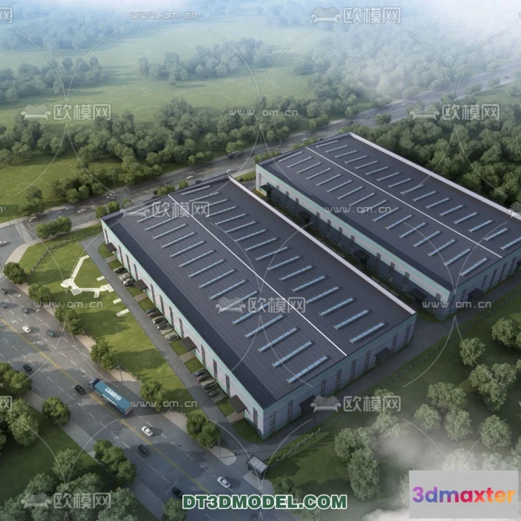 1518694 - PUBLIC COMMERCE SPACE - 3D Model For Interior Design - 2517 3D Max