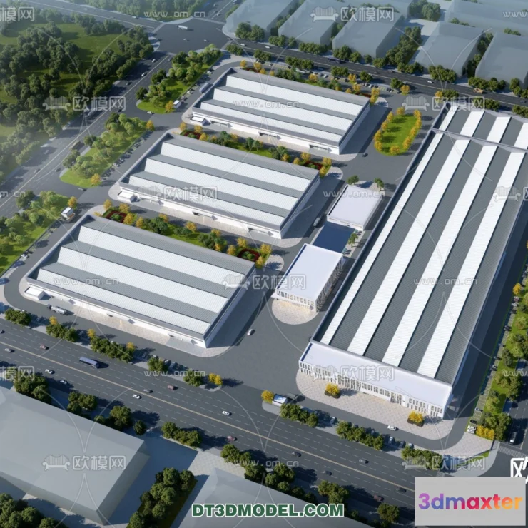 1518696 - PUBLIC COMMERCE SPACE - 3D Model For Interior Design - 2518 3D Max