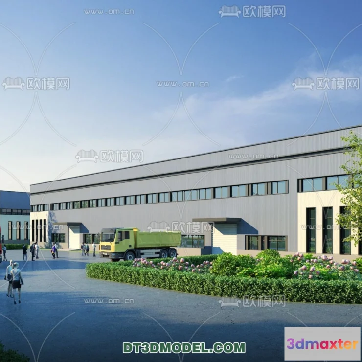 1518698 - PUBLIC COMMERCE SPACE - 3D Model For Interior Design - 2519 3D Max