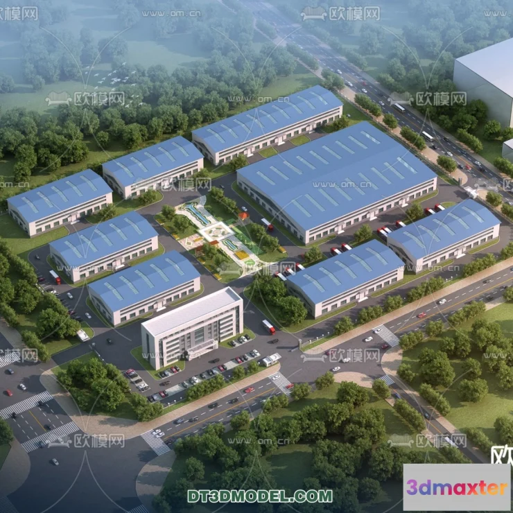 1518712 - PUBLIC COMMERCE SPACE - 3D Model For Interior Design - 2526 3D Max