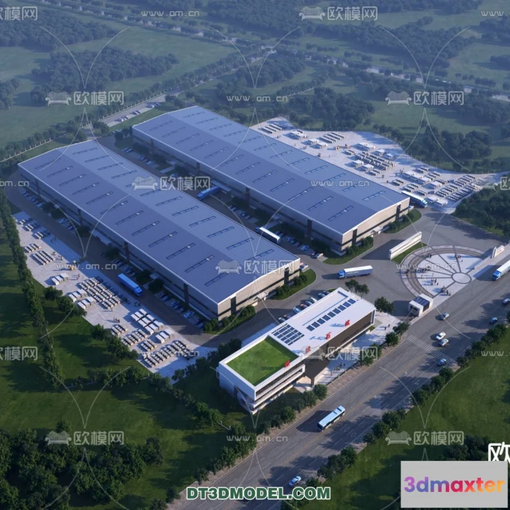 1518716 - PUBLIC COMMERCE SPACE - 3D Model For Interior Design - 2528 3D Max