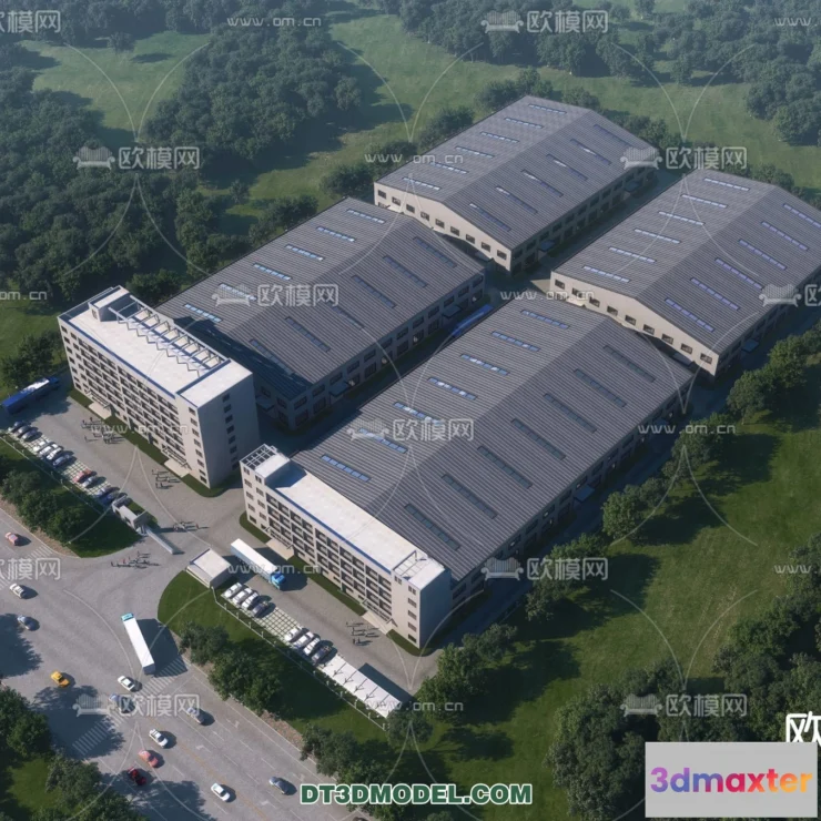 1518718 - PUBLIC COMMERCE SPACE - 3D Model For Interior Design - 2529 3D Max