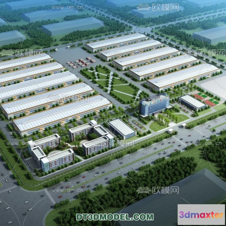 1518724 - PUBLIC COMMERCE SPACE - 3D Model For Interior Design - 2532 3D Max