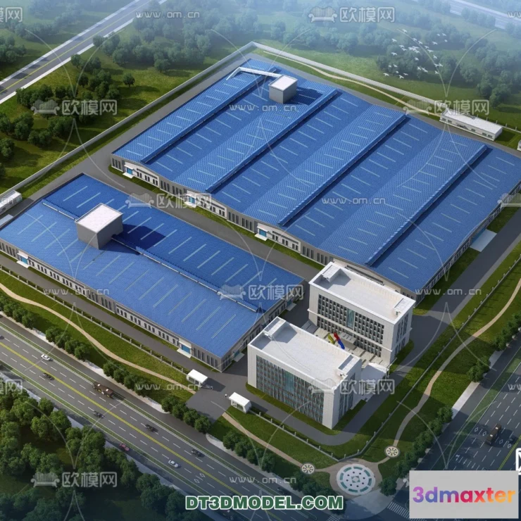 1518740 - PUBLIC COMMERCE SPACE - 3D Model For Interior Design - 2540 3D Max