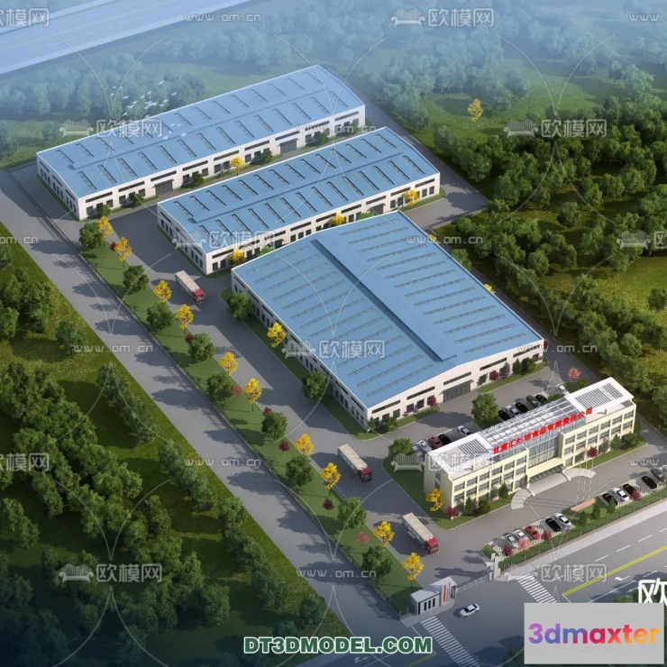 1518742 - PUBLIC COMMERCE SPACE - 3D Model For Interior Design - 2541 3D Max