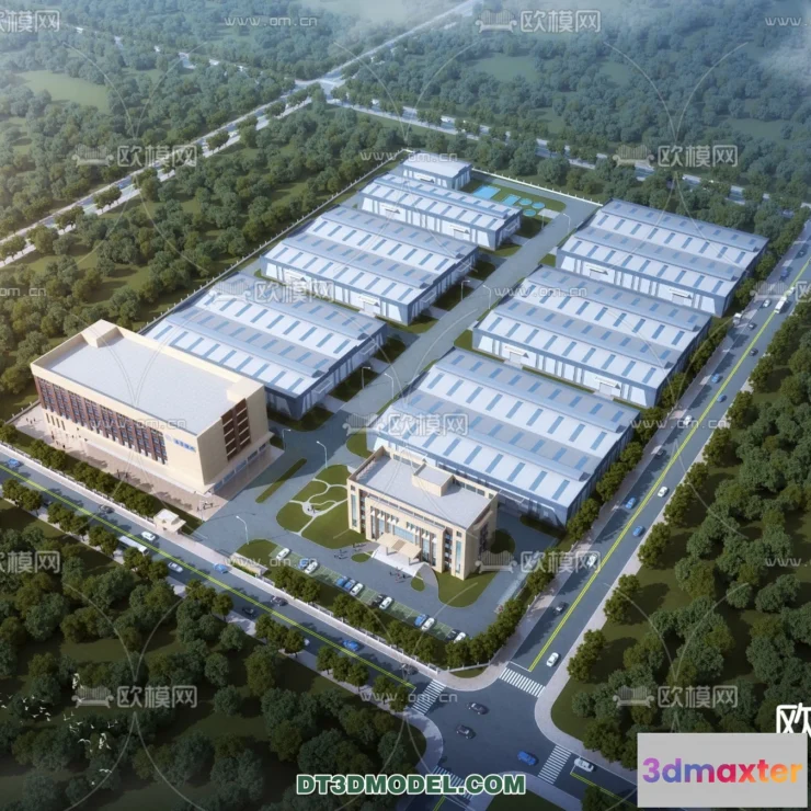 1518746 - PUBLIC COMMERCE SPACE - 3D Model For Interior Design - 2543 3D Max