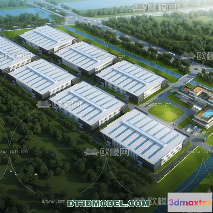 1518766 - PUBLIC COMMERCE SPACE - 3D Model For Interior Design - 2553 3D Max