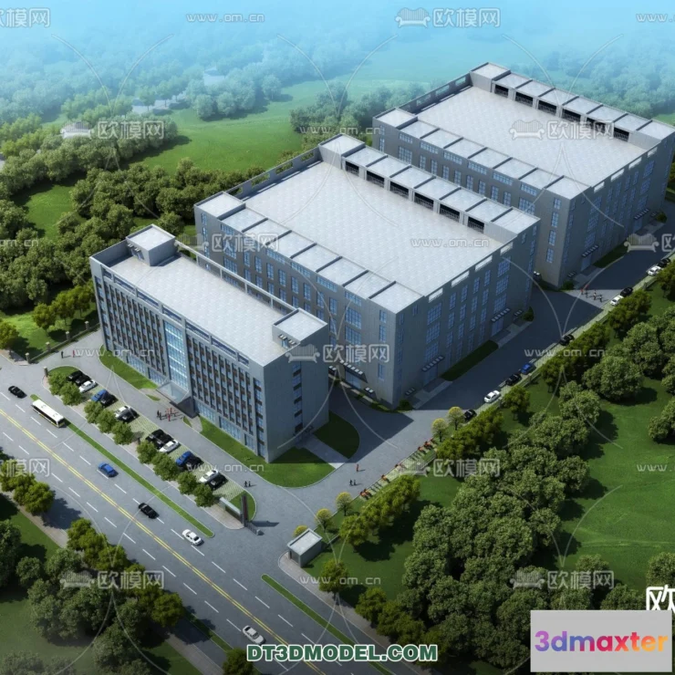 1518772 - PUBLIC COMMERCE SPACE - 3D Model For Interior Design - 2556 3D Max