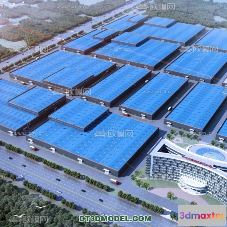 1518776 - PUBLIC COMMERCE SPACE - 3D Model For Interior Design - 2558 3D Max