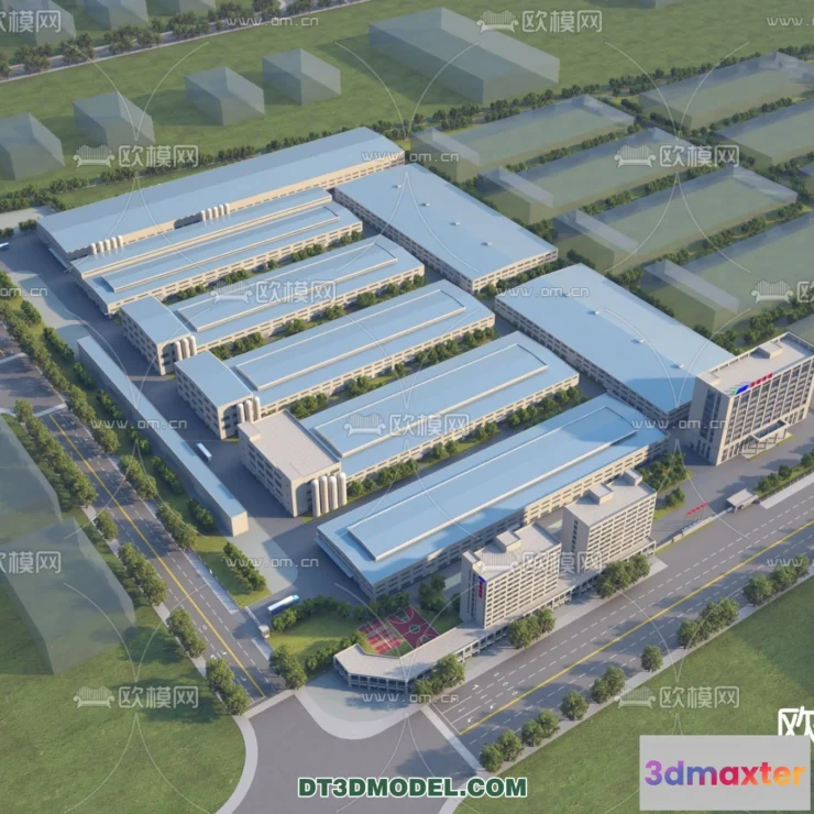 1518780 - PUBLIC COMMERCE SPACE - 3D Model For Interior Design - 2560 3D Max