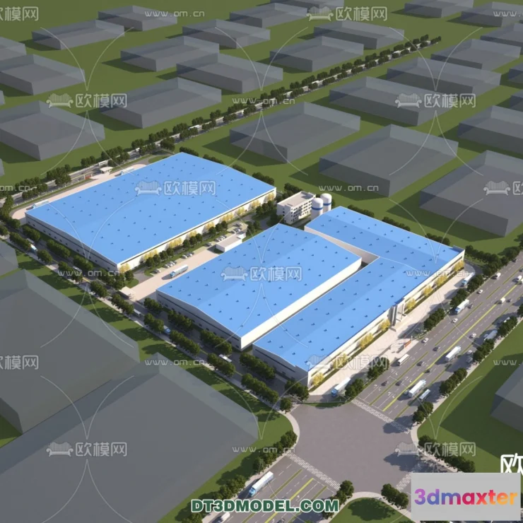 1518784 - PUBLIC COMMERCE SPACE - 3D Model For Interior Design - 2562 3D Max