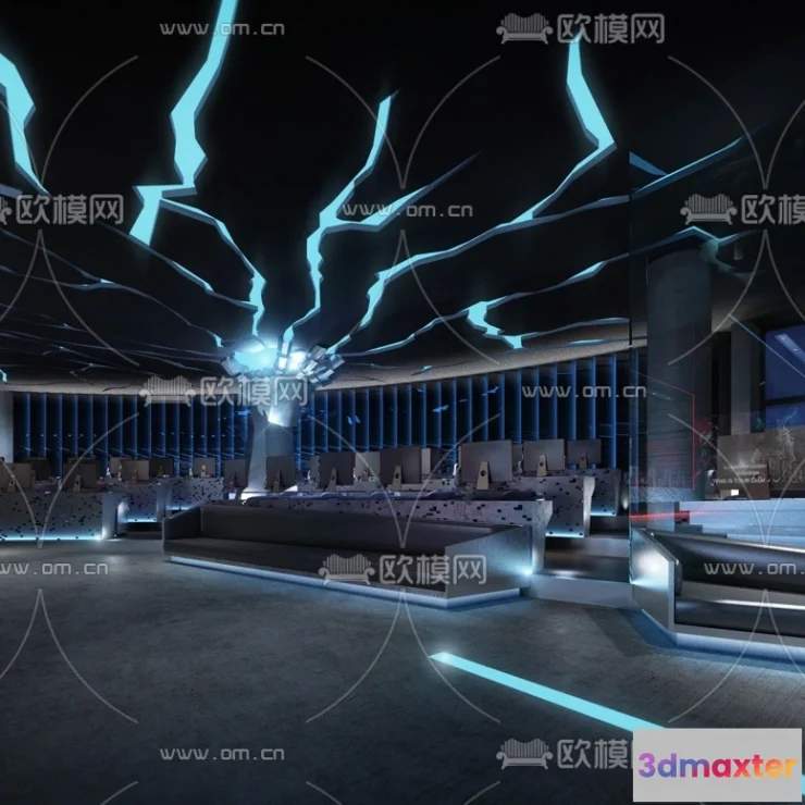 1535280 - PUBLIC COMMERCE SPACE - 3D Model For Interior Design - 10810 3D Max