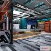 1535374 - PUBLIC COMMERCE SPACE - 3D Model For Interior Design - 10857 3D Max