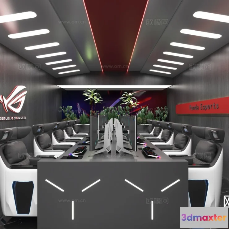 1535466 - PUBLIC COMMERCE SPACE - 3D Model For Interior Design - 10903 3D Max