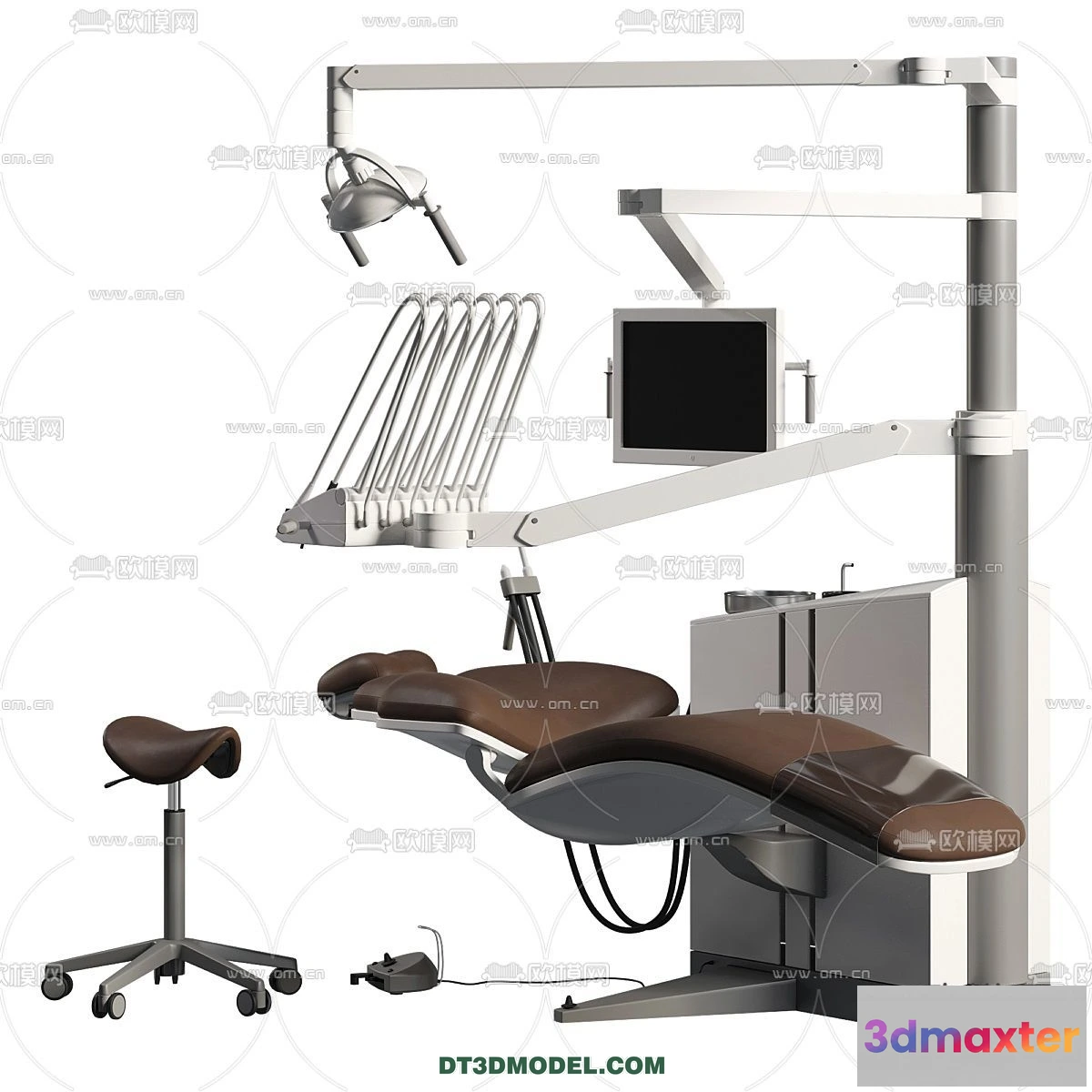1536318 - HOSPITAL CLINIC - 3D Model For Interior Design - 11329 3D Max